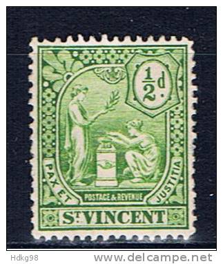 WV+ 1907 Mi 70 Allegorie - St.Vincent (...-1979)