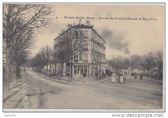 KREMLIN-BICETRE - Avenue Du Cimetière Parisien Et Rue D'Ivry - Kremlin Bicetre