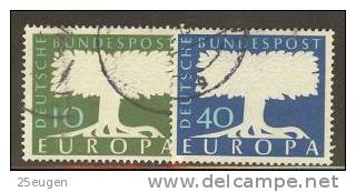 GERMANY 1957 EUROPA CEPT  USED - 1957