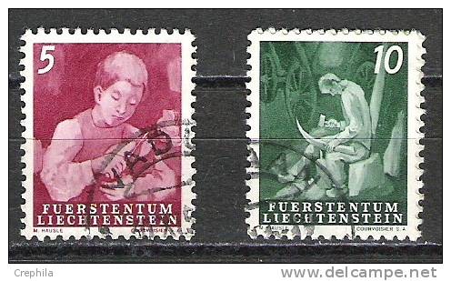 Liechtenstein - 1951 -  Y&T 251/2 - Oblit. - Usados