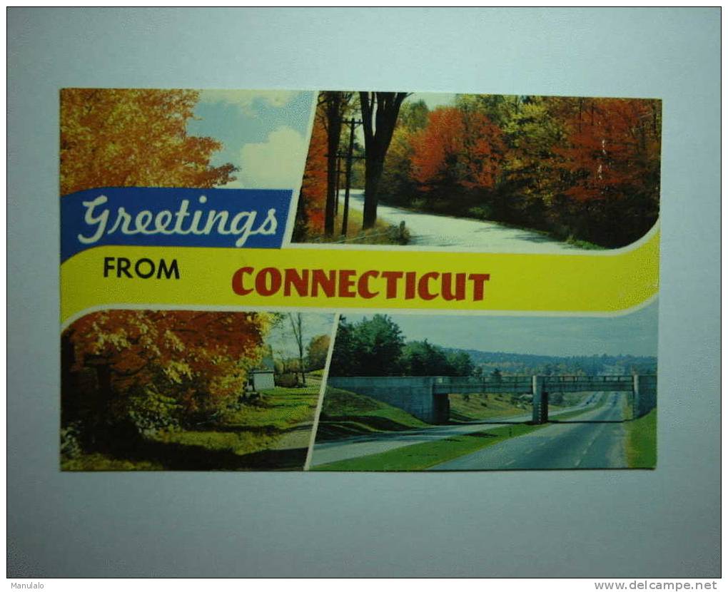 Greetings From Connecticut - - Sonstige & Ohne Zuordnung
