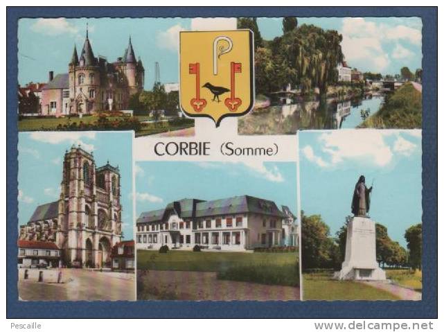 80 SOMME - CP CORBIE - MULTIVUES - COMBIER CIM - Corbie