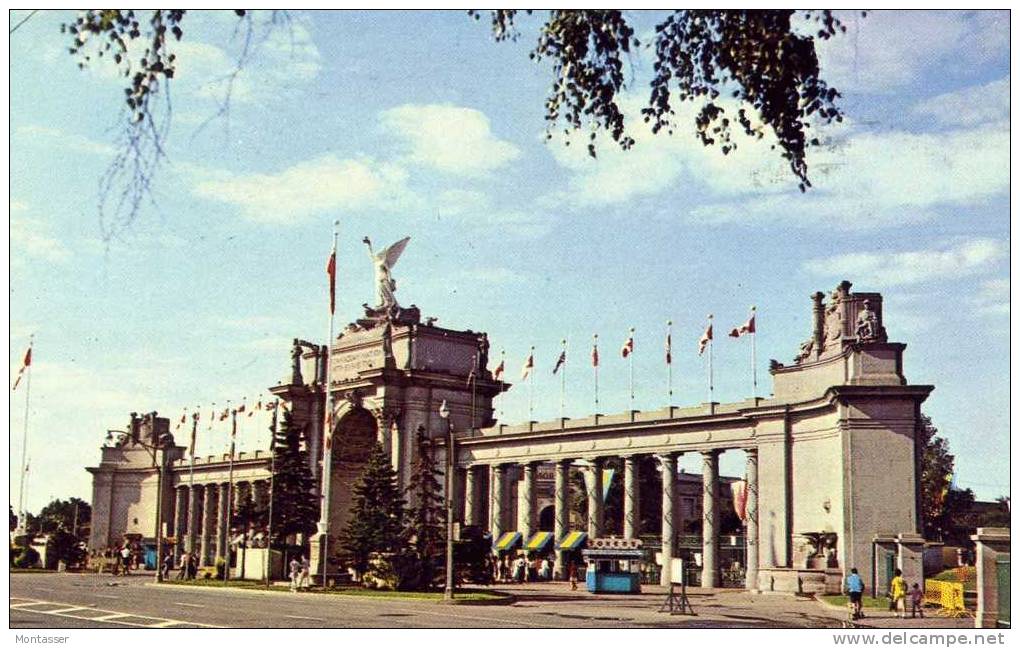 TORONTO. Princes' Gate. To  UDINE (ITALY) In 1963. - Toronto