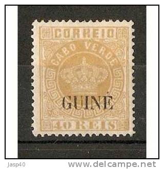 GUINÉ AFINSA 22 - NOVO COM CHARNEIRA 12 1/2 - MH - Portuguese Guinea