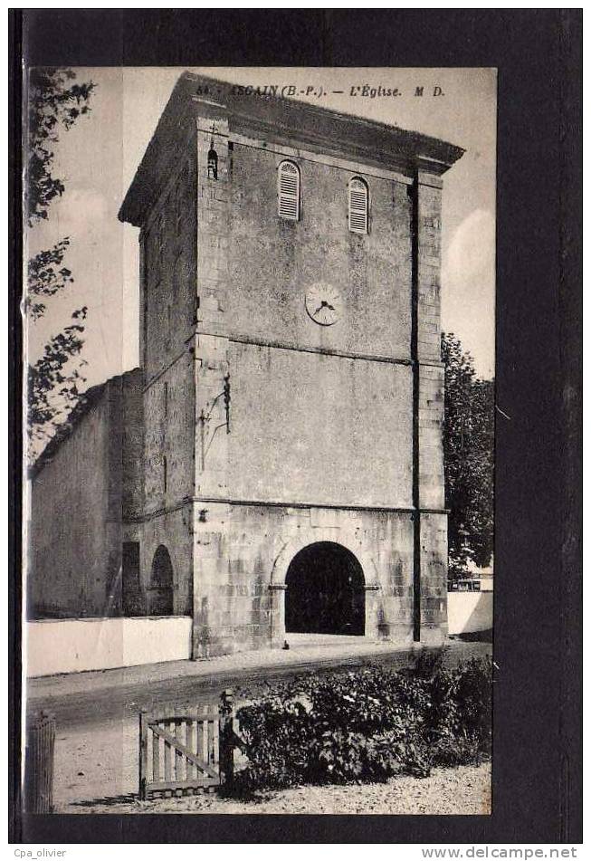 64 ASCAIN (envs St Jean De Luz) Eglise, Ed Delboy MD 54, 193? - Ascain