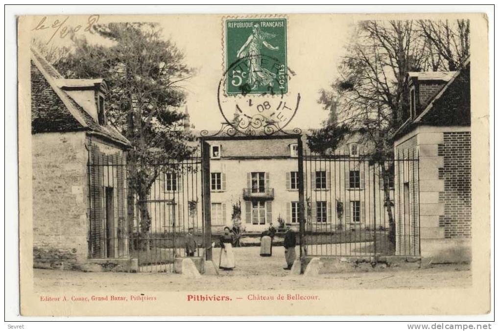 PITHIVIERS. - Château D Bellecour. Beau Cliché - Pithiviers