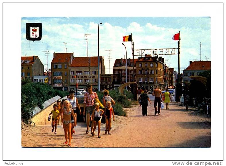 (E899) - Bredene - Tunnel En Ingang Strand / Tunnel Et Entrée De La Plage - Bredene