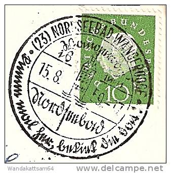 AK 4835 Luftaufnahme Nordseebad WANGEROOGE - Seehundsbank 15.8.59-17 (23) NORDSEEBAD WANGEROOGE Nach (14a) Esslingen A. - Wangerooge
