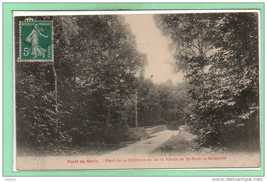 95 - MARLY La VILLE --  Pont De La Ceinture Vu... - Marly La Ville