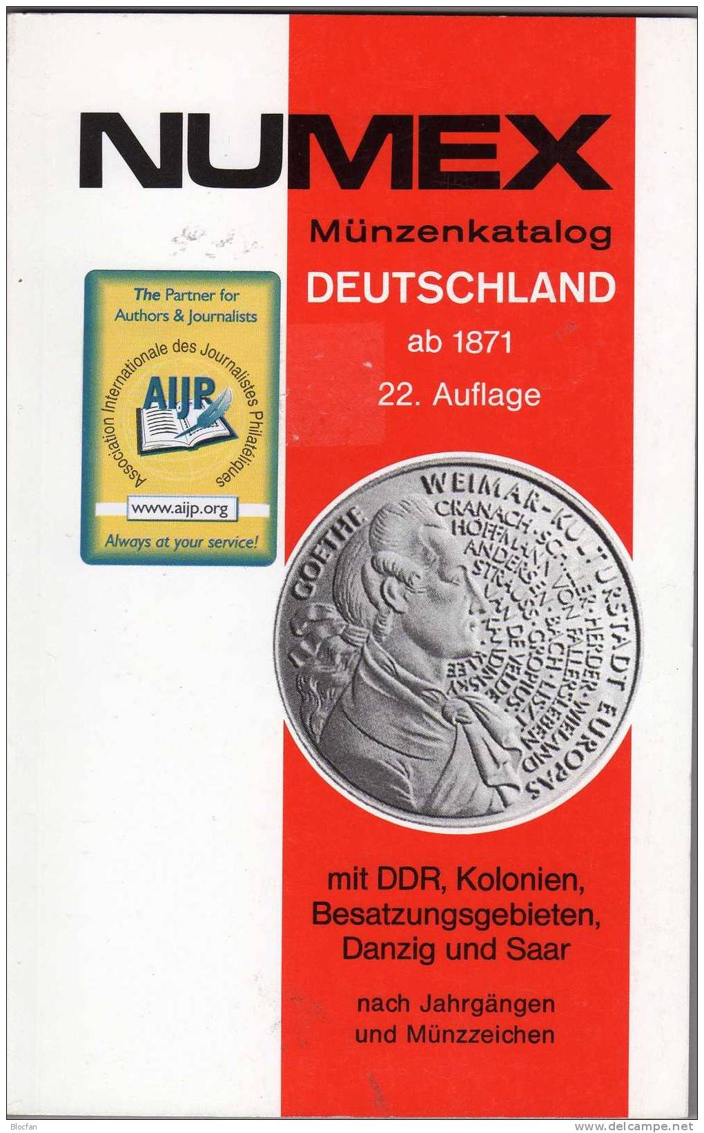 Numex Münzen-Katalog Deutschland 2000 Antiquarisch 8€ Für Münzen In Numis-Briefen Coins Catalogue Of Germany - Books & Software