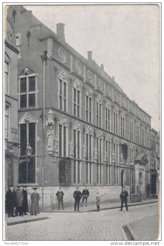 NETHERLANDS - GELDERLAND - NIJMEGAN - STADHUIS - CITY HALL - LOCALS IN FRONT - CIRCA - 1910-20 - Nijmegen