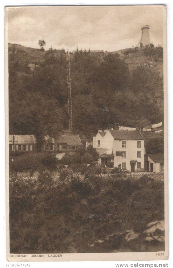 U.K. - ENGLAND - SOMERSET - CHEDDAR - JACOBS LADDER - COTTAGES - Cheddar