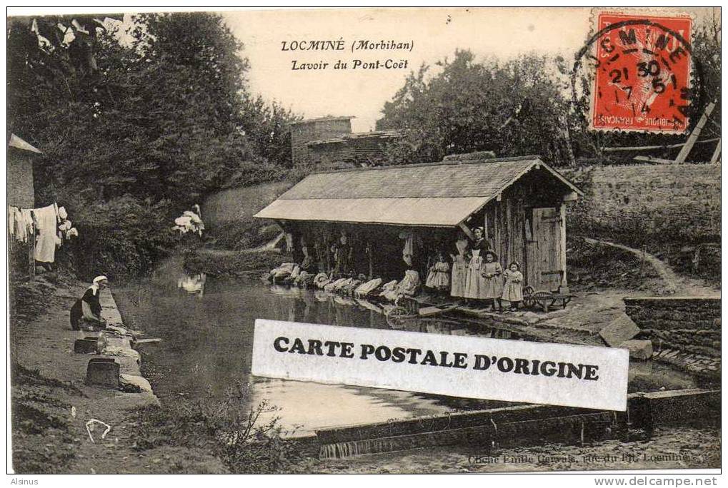 LOCMINE (MORBIHAN) - LAVOIR DU PONT COET - Locmine