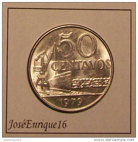 MONEDA 50 CENTAVOS BRASIL 1979 - Brasil