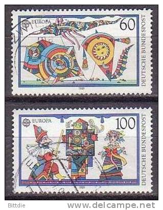 Europa/Cept, BRD 1417/18  , O  (E 352)* - 1989