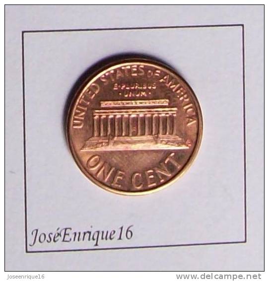 MONEDA UN CENTAVO 1996 - 1959-…: Lincoln, Memorial Reverse