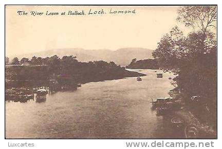 THE RIVER LEVEN AT BALLOCH - Lanarkshire / Glasgow