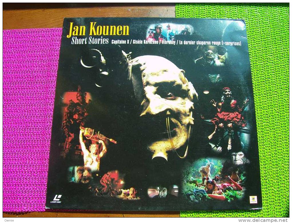 LASERDISC  CDV   °°°   JAN KOUNEN  SHORT STORIES - Sonstige Formate