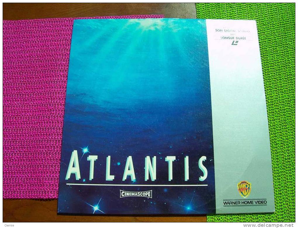 LASERDISC  CDV   °°°  ATLANTIS   L' OPERA SOUS MARIN DE LUC BESSON - Sonstige Formate