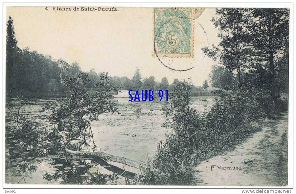 Garches -  Etangs De St-Cucufa --Marmuse -N°4.-Circulé  En 1906 - Réf:5420 - Garches