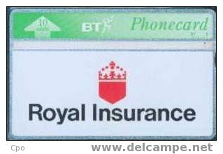 # UK_BT BTP210 Royal Insurance 10 Landis&gyr  10000ex Tres Bon Etat - BT Emissions Privées