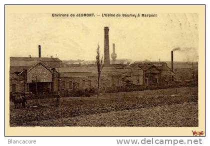 MARPENT / JEUMONT BAUME / Usine Pour Chemin De Fer - Jeumont