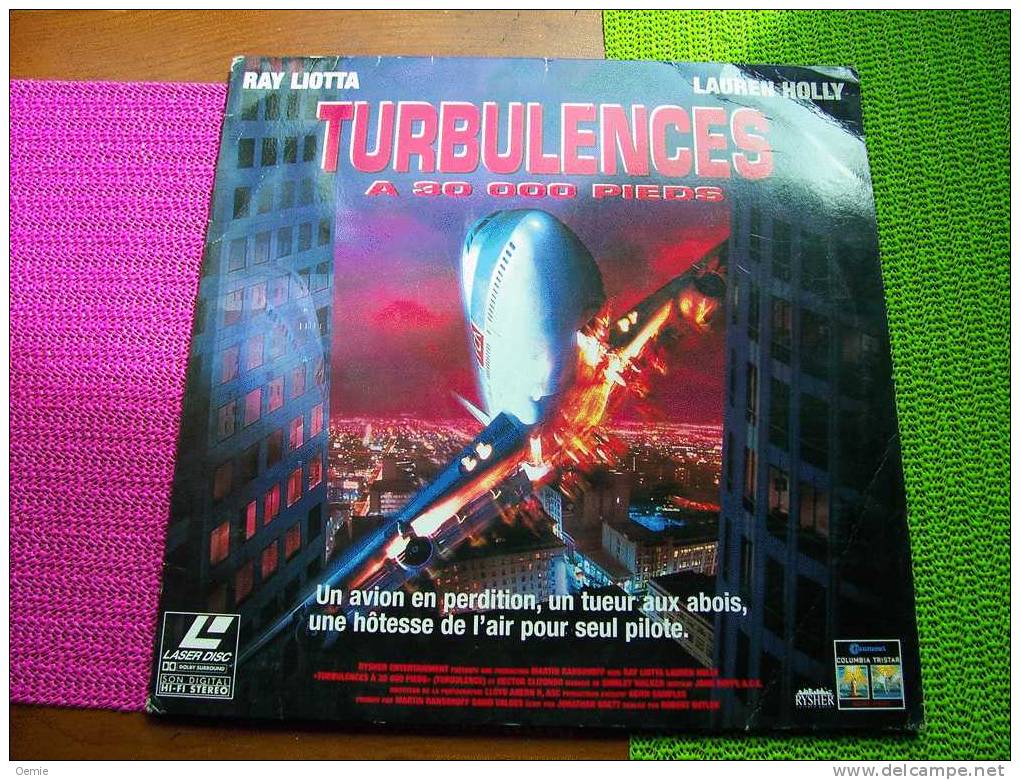 LASERDISC  CDV   °°°  TURBULENCES  A 30 000 PIEDS - Other Formats