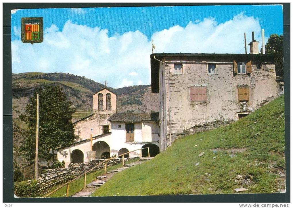 Andorre Yvert N°158 Sur Carte Postale (Valls D'Andorra) - LL11140 - Cartas & Documentos