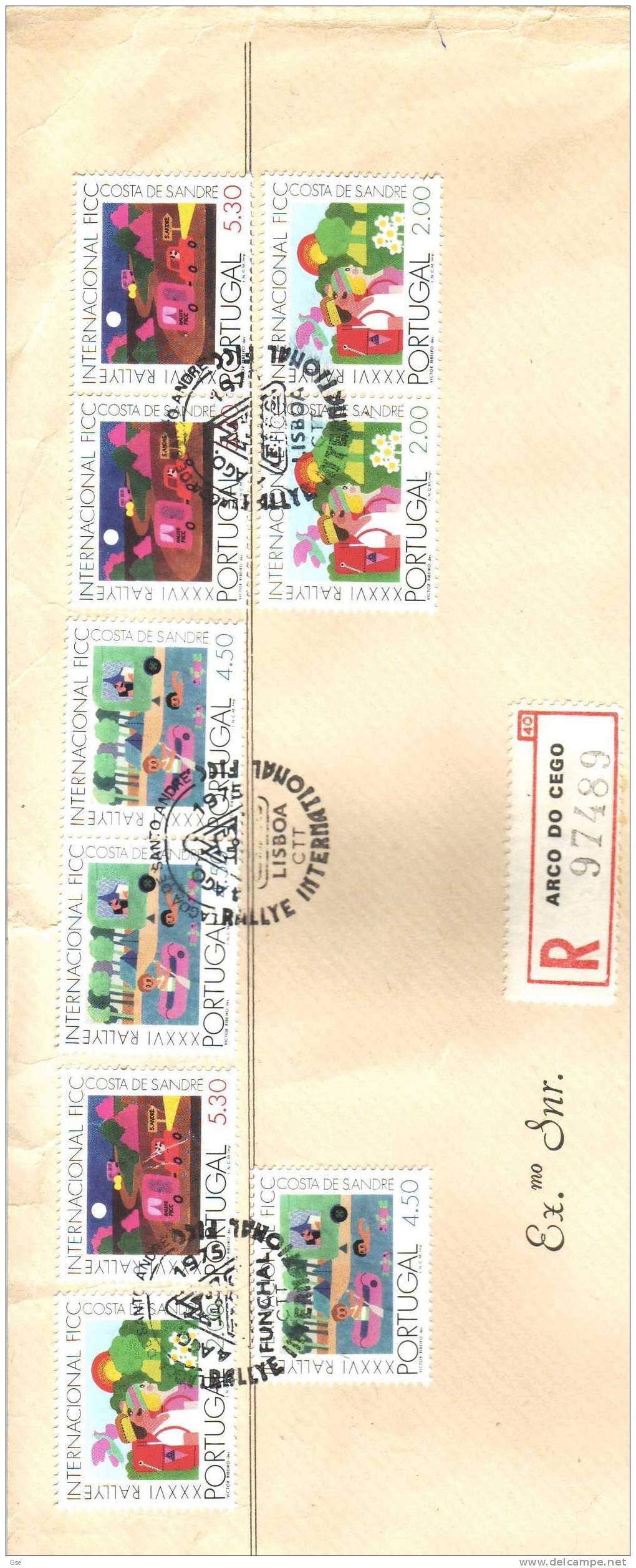 PORTOGALLO 1976 - Yvert 1265/7 (x3) Su Frammento - Used Stamps