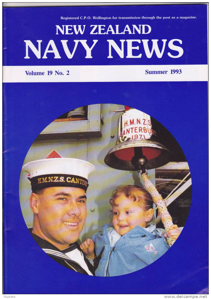 Navy News New Zealand 02 Vol 19 Summer 1993 - Esercito/Guerra