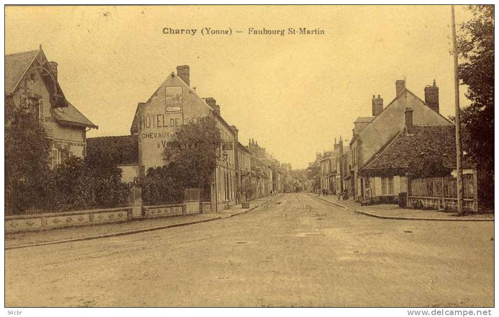 CPA (89)CHARNY   Faubourg St Martin - Charny