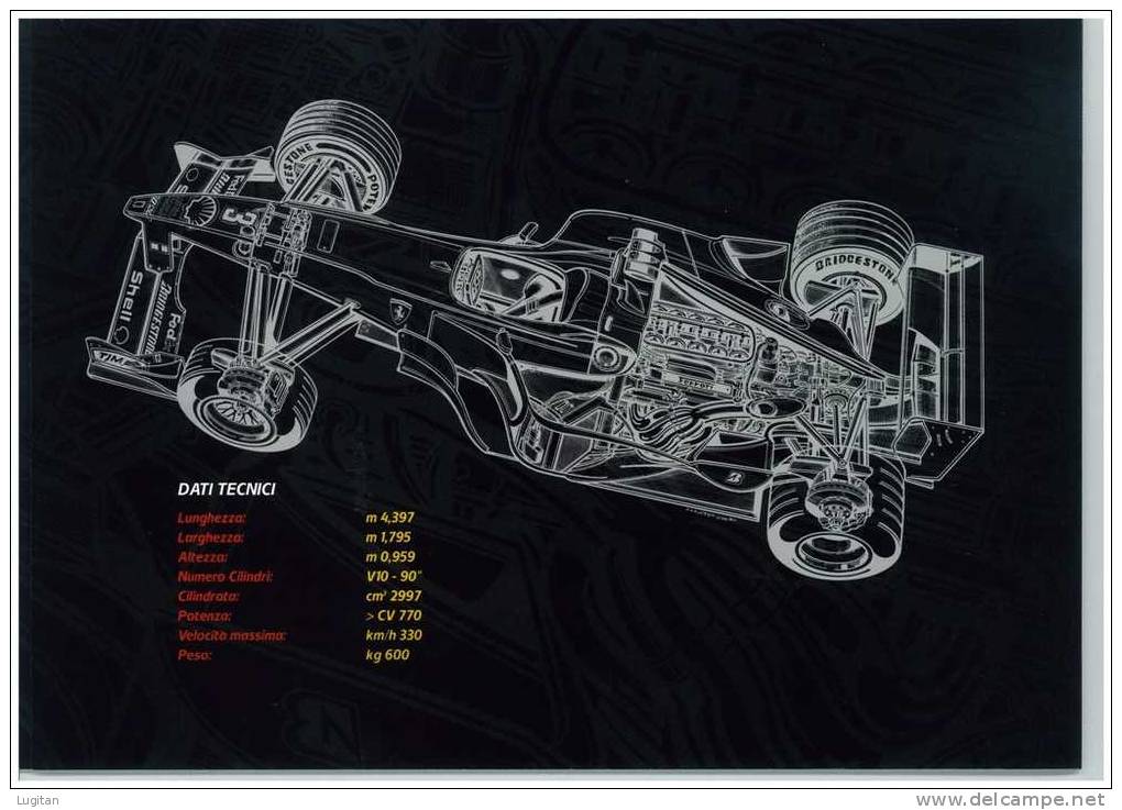 Prodotti Filatelici: Folder Poste Italiane: Ferrari Campione Del Mondo 2000 - Sport - Automobilismo - ANNO 2001 - Geschenkheftchen