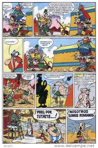 E-10zc/As96^^   Fairy Tales , Asterix Astérix Obelix , ( Postal Stationery , Articles Postaux ) - Fairy Tales, Popular Stories & Legends