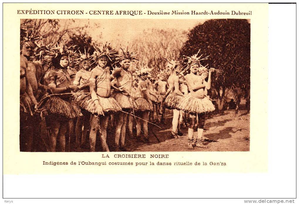 Expédition CITROEN - CENTRE AFRIQUE - Deuxième Mission Haardt - Audouin Dubreuil ; Indigènes De L'Oubangi - Ohne Zuordnung