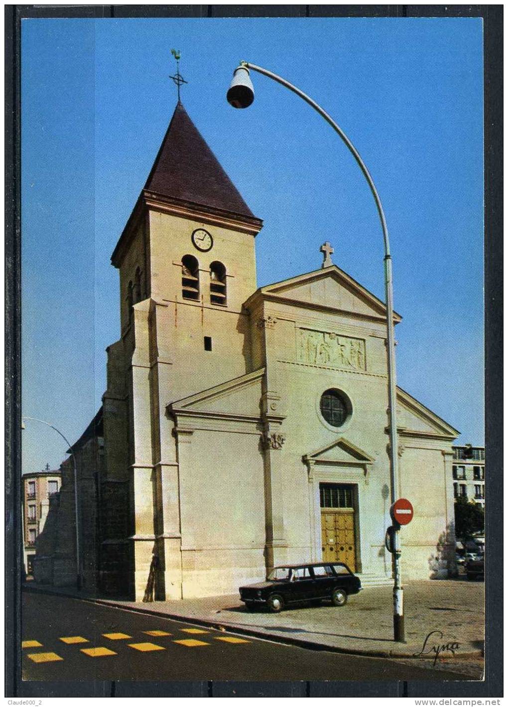 GENNEVILLIERS . L'Eglise . Voir Recto - Verso  (J545) - Gennevilliers