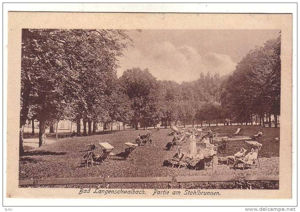 BAD LANGENSCHWALBACH - Partie Am Stahlbrunnen - Bad Schwalbach