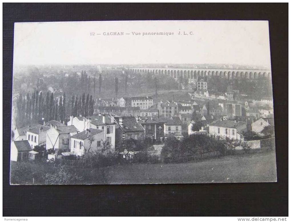 CACHAN - Vue Panoramique - Non Voyagée - Ed. J.L.C. Le Gui - Cachan