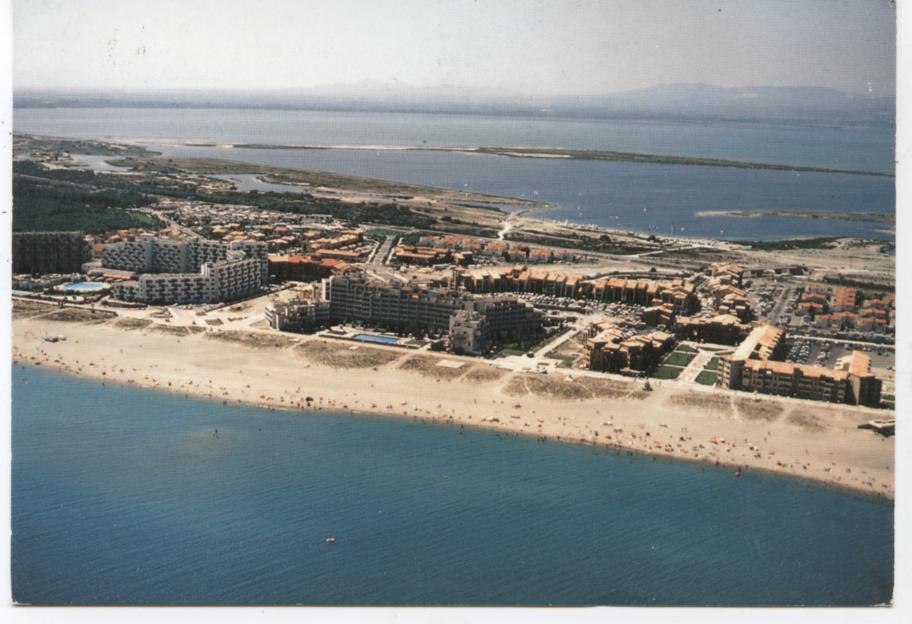 66..PORT BACARES  VUE AERIENNE  1989 - Port Barcares