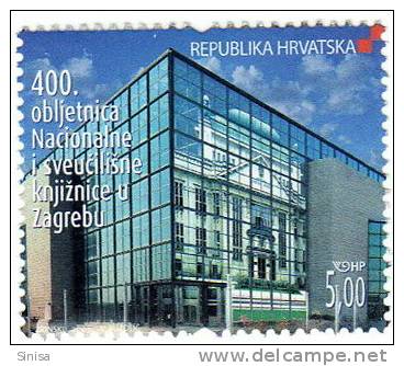 Croatia / Languages / 400th Anniversary Of National Library In Zagreb - Other & Unclassified