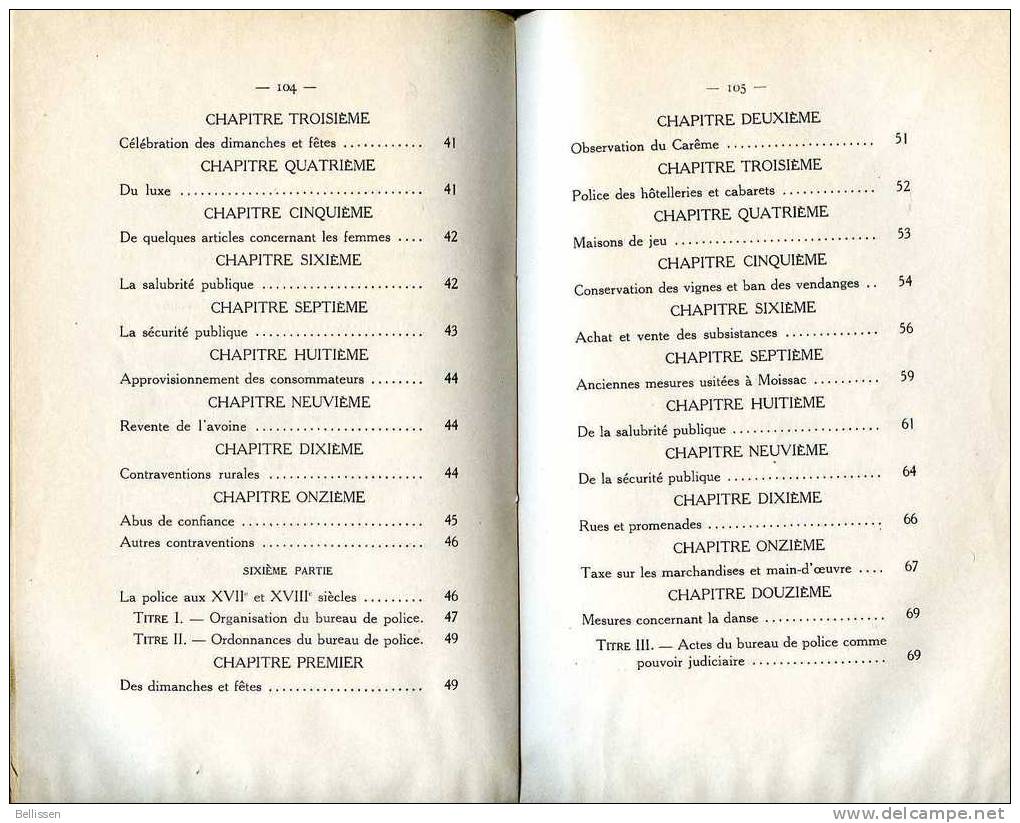 RARE ! Etudes Historiques Sur Moissac Tome 4 Par A. LAGREZE-FOSSAT, Imp. G. FORESTIE, Ed. Originale De 1940 - Midi-Pyrénées