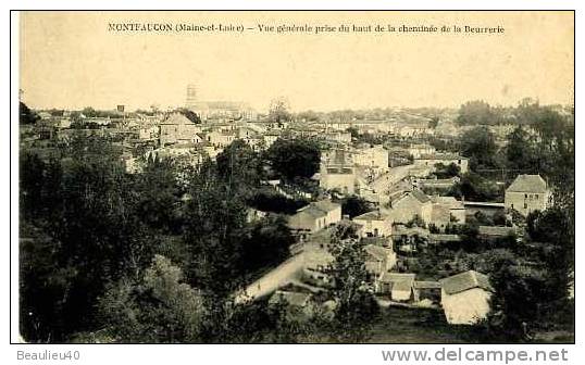 49   MONTFAUCON  Vue Générale  Prise Du Haut De La Cheminée De La Beurrerie - Montfaucon