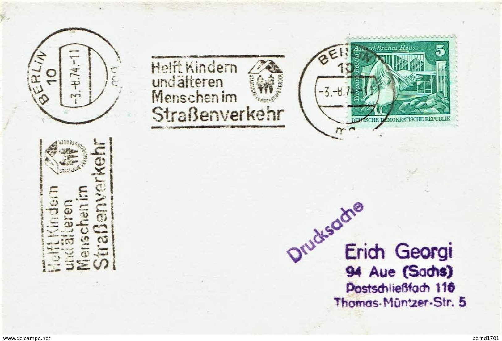 DDR / GDR - Sonderstempel / Special Cancellation (S594)- - Covers & Documents