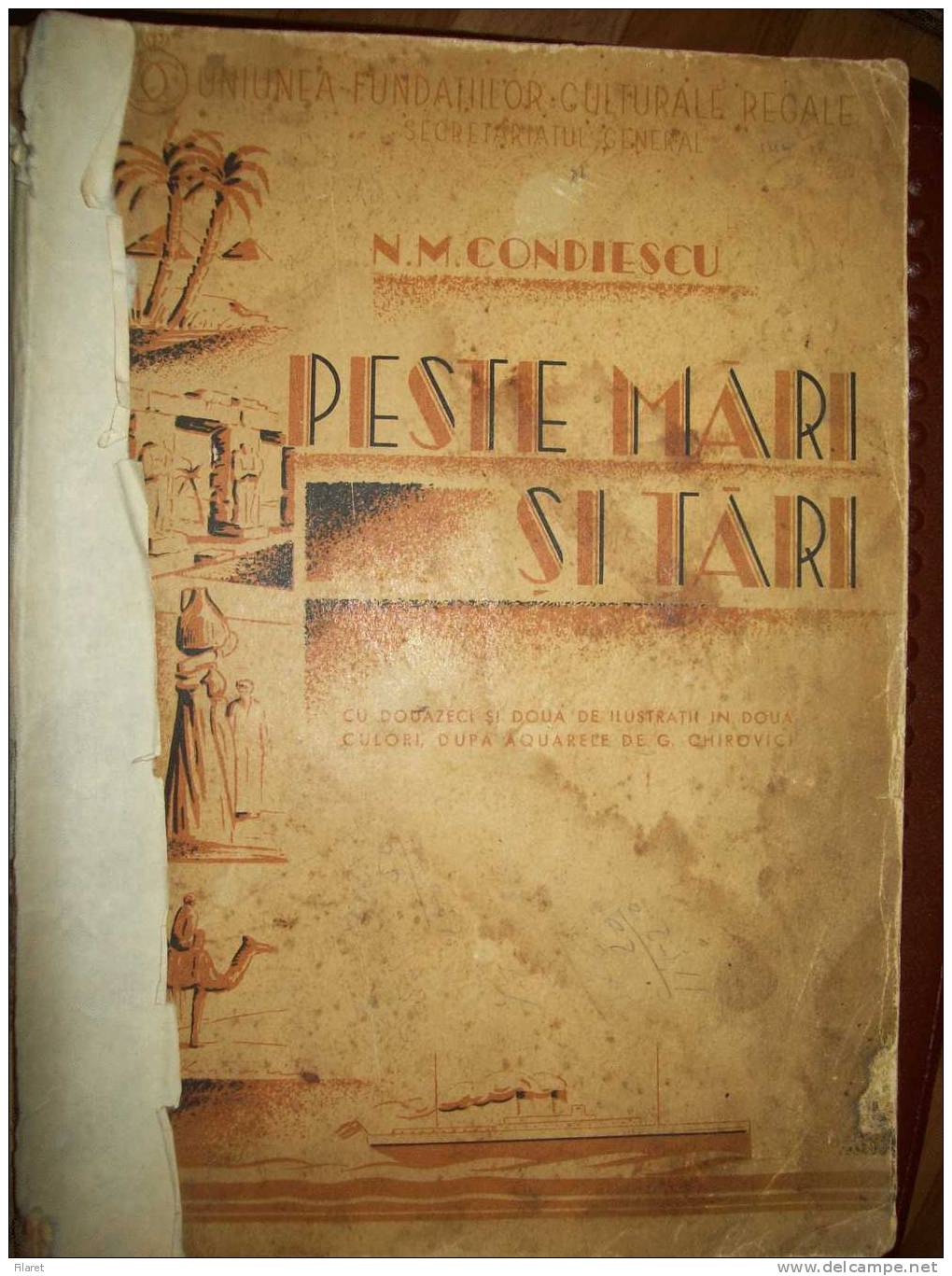 ROMANIA-AFTER SEAS AND COUNTRYS,by N.M.CONDIESCU - Libri Vecchi E Da Collezione