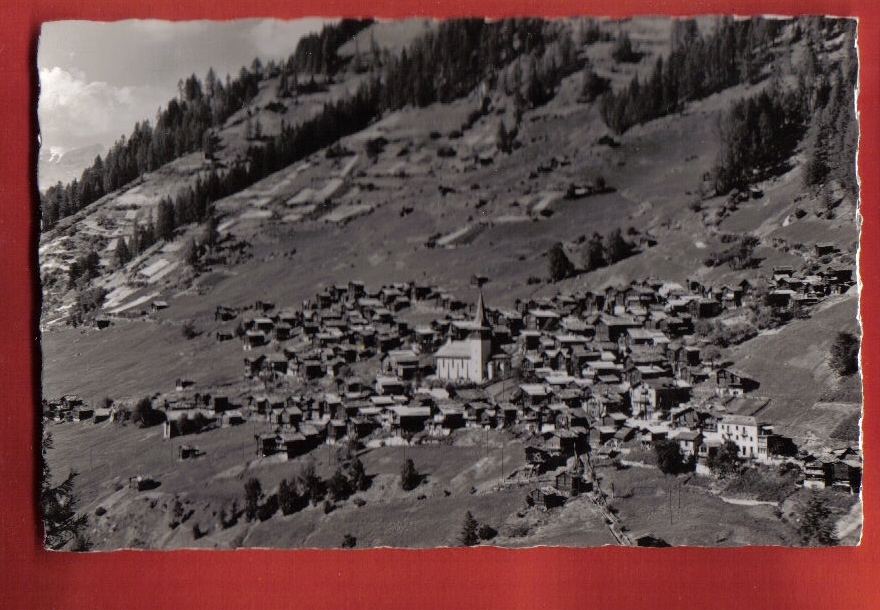 V443 Vue Générale Ayer, Val Anniviers.Visa Censure 1939.Non Circulé. Gyger 11804. - Anniviers