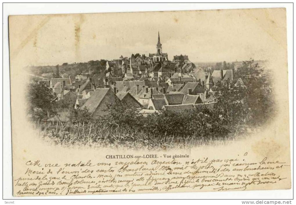 CHATILLON Sur LOIRE. - Vue Générale - Chatillon Sur Loire