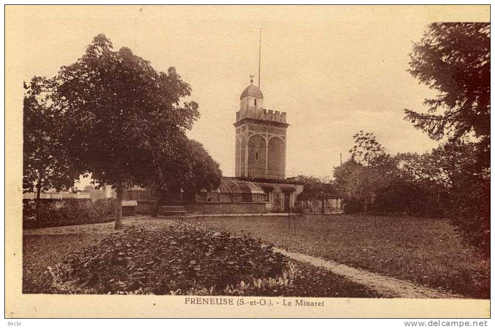 CPA (78) FRENEUSE  Le Minaret - Freneuse