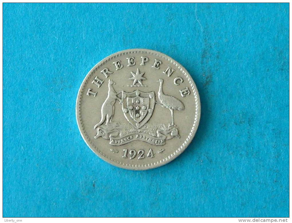 1924 - 3 PENCE / KM 24 ( Details See Photo ) ! - Sonstige & Ohne Zuordnung