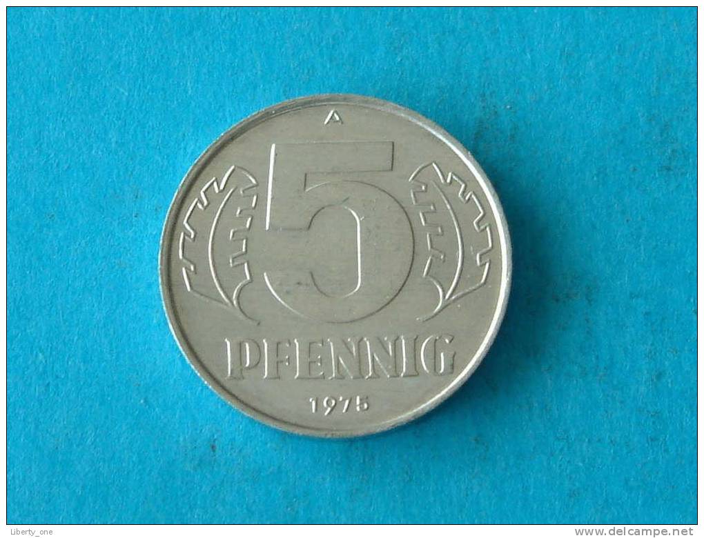 1975 A - 5 PFENNIG / KM 9.1 ( Details See Photo ) ! - 5 Pfennig