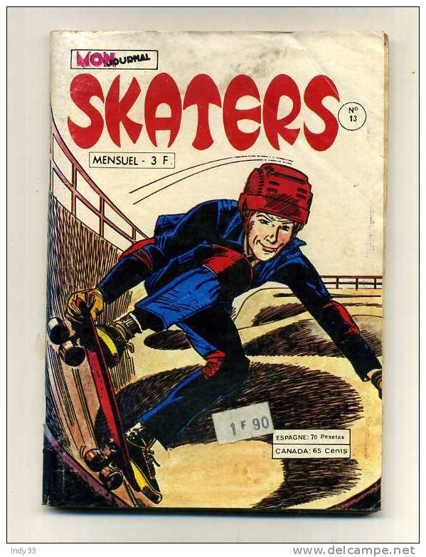 - MON JOURNAL . SKATERS  N°13   1979 - Mon Journal