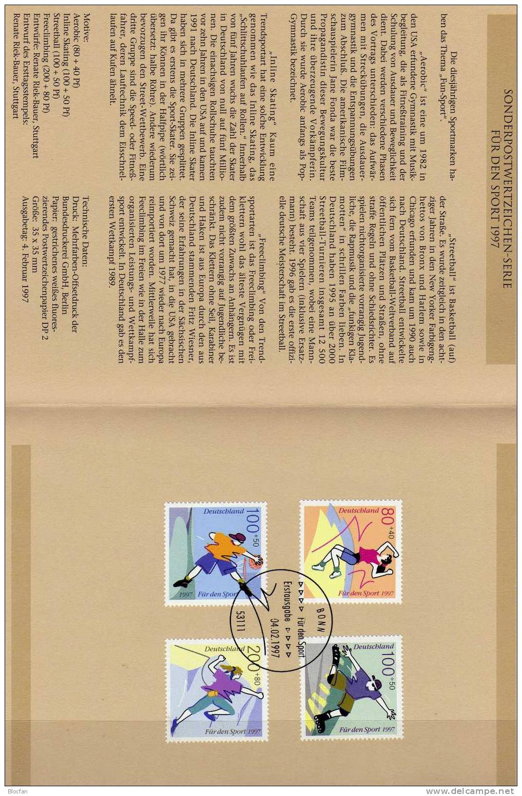 Jahressammlung 1997 Mit 43 ETB, BRD 1895-1964 SST 130€ Deutschland Illustrationen+documentation In Year-books Of Germany - Sammlungen (im Alben)